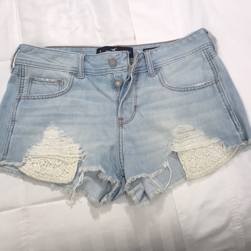 Hollister boyfriend denim shorts